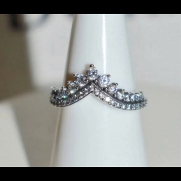 Two New beautiful Pandora Rings, Size 6,7, & 8 - Picture 5 of 7